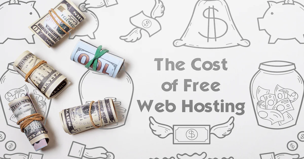 the cost of free web hosting