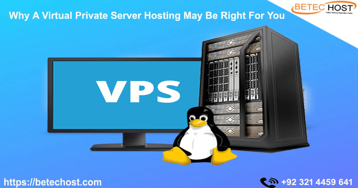 why a virtual private server hosting may be right for you