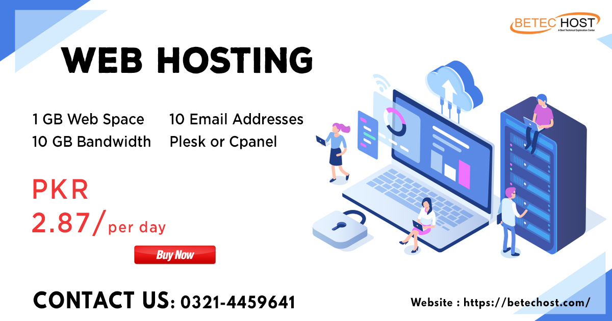 Cheap Web Hosting in Pakistan - BeTec Host