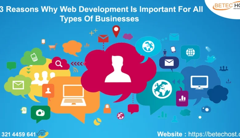 13 Reasons Why Web Development Is Important for All Types of Businesses