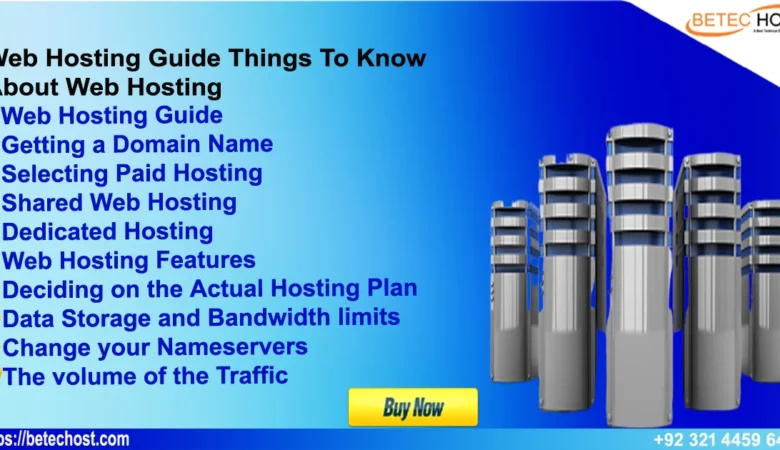 Web Hosting Guide Things to Know About Web Hosting