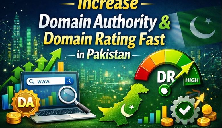 Increase Domain Authority & Domain Rating Fast in Pakistan (2026 Guide)