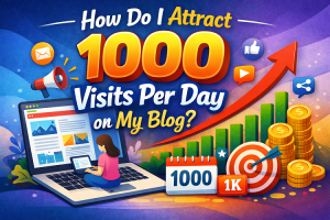 How Do I Attract 1000 Visits Per Day on My Blog