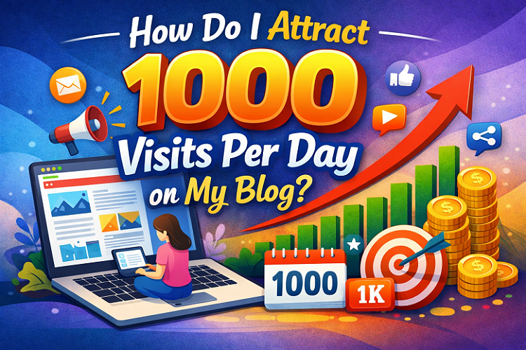 How Do I Attract 1000 Visits Per Day on My Blog